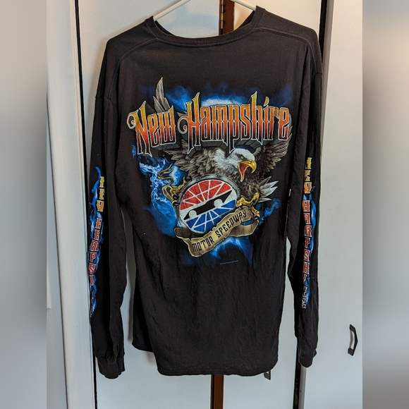 New Hampshire long sleeve. Black, size L. - Picture 2 of 8